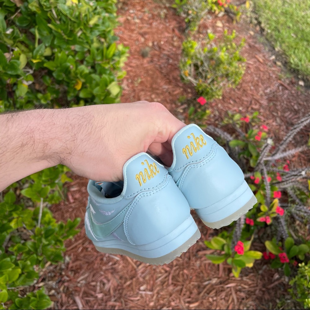 Nike Cortez Premium “Blue Gold Speckle” - Picture 3 of 4